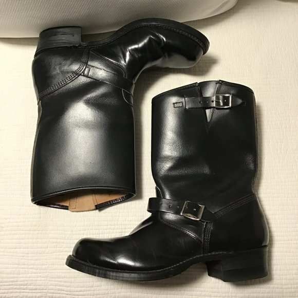 Tapper Other - TAPPER Motorcycle Engineer Side Buckle Police Trooper Hipster Boots